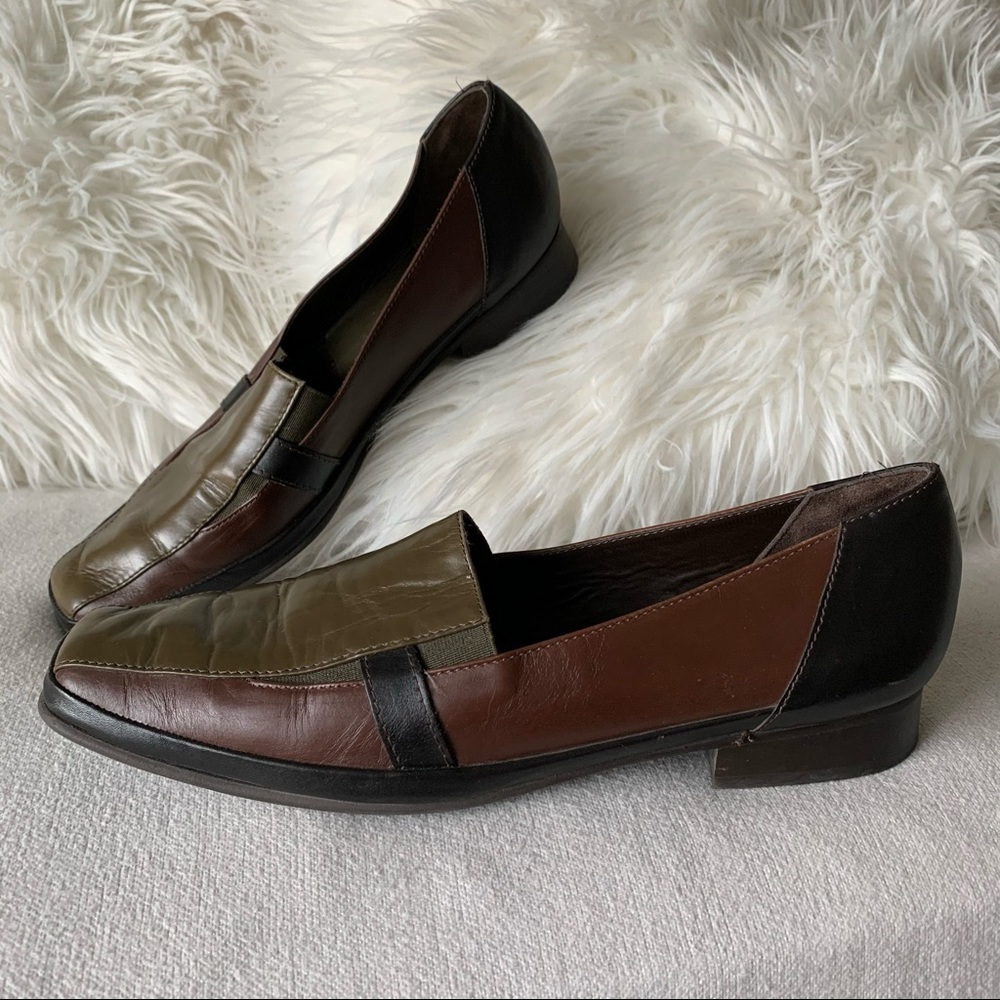 Vintage Amalfi Made in Italy Leather Loafers
